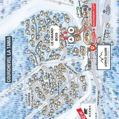 2 Pieces Confortable, Skis Aux Pieds, Proche Commerces - Fr-1-182a-44 * Courchevel